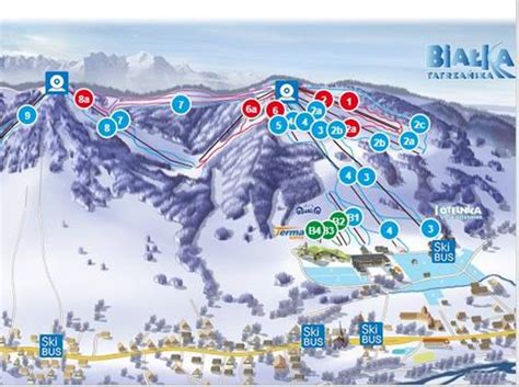 Recommended ski resorts near Zakopane - Bialka Tatrzanska, Jurgow, Male Ciche, Witow, Ski Suche ...