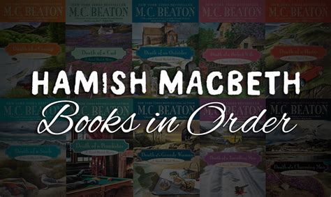 All 33+ Hamish Macbeth Books in Order by M.C. Beaton