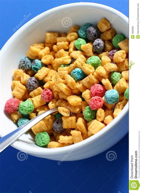 Bowl Of Cereal Royalty Free Stock Photography - Image: 1800587 | Bowl ...