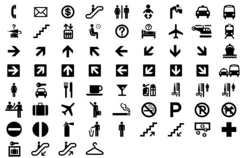 Icons, Pictograms And Symbols - The Velvet Principle