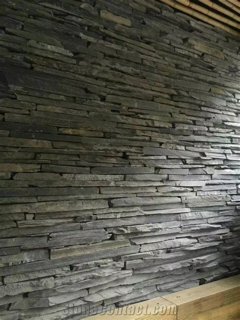 Culture Stone Slate Cultured Stone Wall Decor Natural Flexible Veneer from China - StoneContact.com