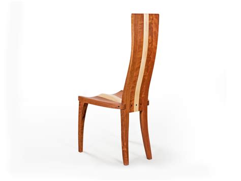 "Gazelle High Back" Chair with Stripe - Nathan Hunter Design