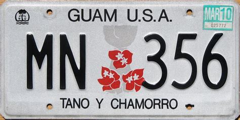 Pin by T Whiting on Licence Plates | License plate, Guam, States in america