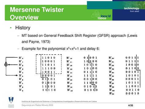 PPT - Mersenne Twister Random Number Generator & Diehard Randomness Test PowerPoint Presentation ...