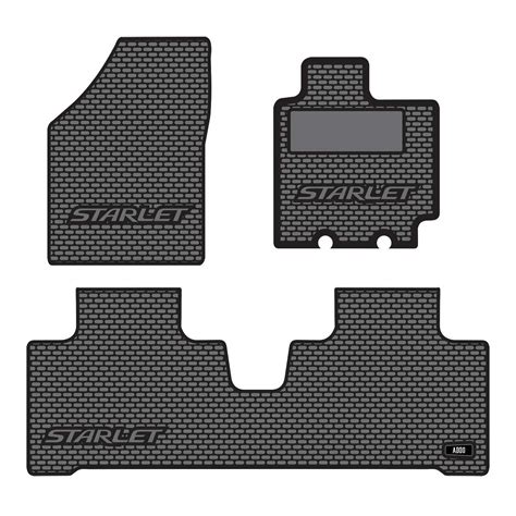 Toyota Starlet Interior Set | Rubber Mats | Car Mats | ADDO Auto