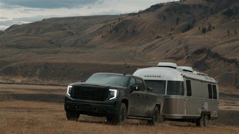 GMC Pickup Truck And Airstream Travel Trailer In Tracker S01E01 ...