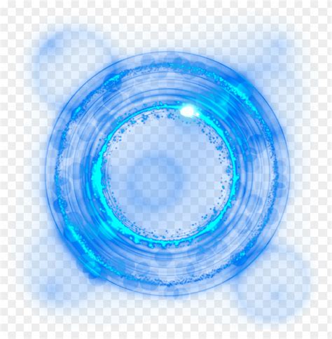 Magic Magiceffects Circle Glowing - Blue Light Effect PNG Transparent ...