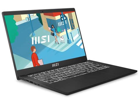 MSI Modern 14 14" Ultra Thin and Light Laptop AMD Ryzen 5-7530U UMA ...