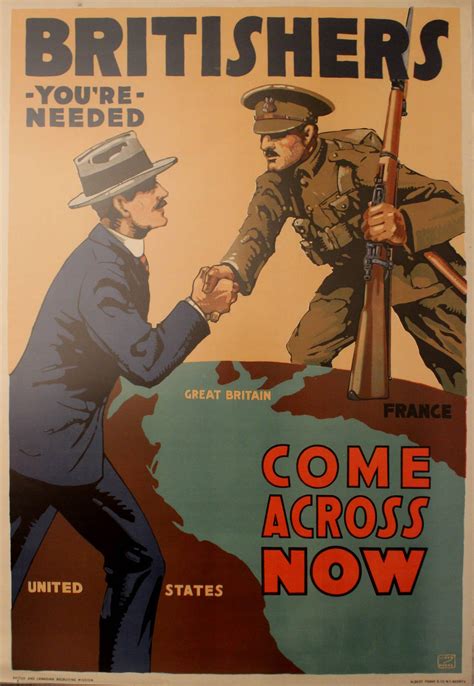 Lloyd Myers - Original Vintage 1917 World War One Propaganda Poster ...