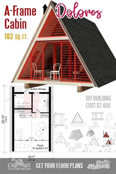 A Frame House Plans