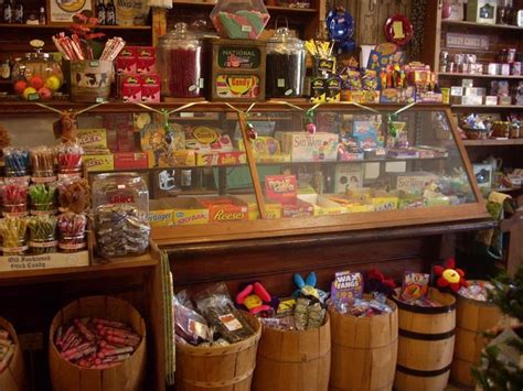 Candy stores in the 60s | Old general stores, Country store, General store
