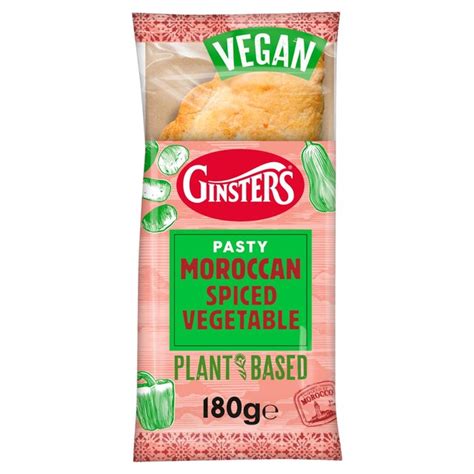 Ginsters Moroccan Vegetable Pasty | Ocado