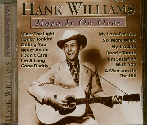 Hank Williams CD: Move It On Over (CD) - Bear Family Records