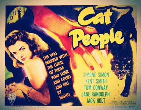 Cat+People+5.jpg (736×573) (With images) | Cat people, Movie posters ...