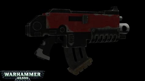 THE ONE MAN STUDIO: Warhammer 40k Space Marines bolter