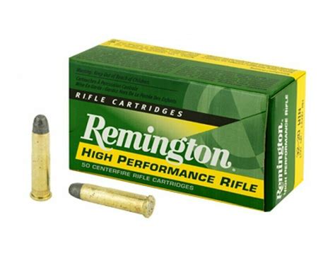 Remington High Performance Rifle Ammunition - 32-20 Winchester - 100 ...