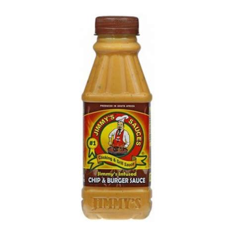 Jimmy Chip & Burger Sauce 375ml | Safari Meats