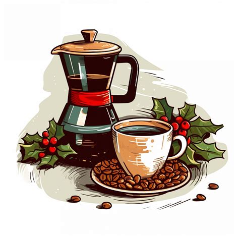 Christmas Coffee Free Stock Photo - Public Domain Pictures