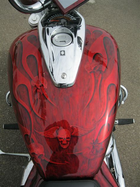 Custom motorcycle paint jobs by Bad Ass Paint