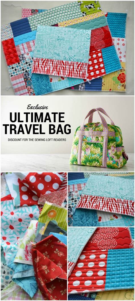 Making the Ultimate Travel Bag | Sewing tutorials, Sewing patterns, Scrap fabric projects