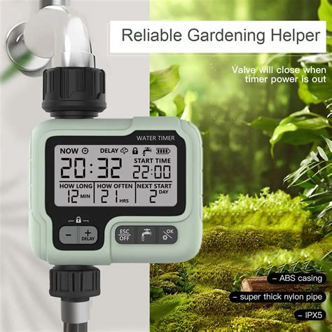 Automatic Garden Irrigation Intelligent Water Timer – Indigo-Deals