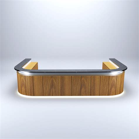 3D reception table model - TurboSquid 1544225
