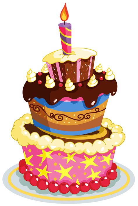 birthday cake clipart - Google Search | Imagenes de pasteles de ...