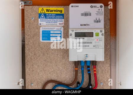 British Gas Landis+Gry E470 Electricity Smart meter with EDMI 420 Stock ...