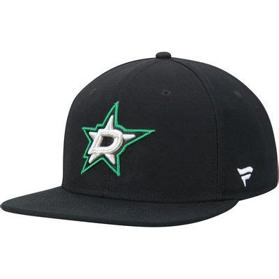 Men's Fanatics Branded Black Dallas Stars Emblem Snapback Adjustable Hat | Dallas stars ...