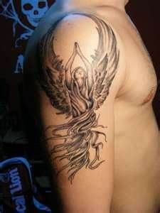 Flying Angel Tattoo | Tattoos and piercings, Tattoos, Angel tattoo