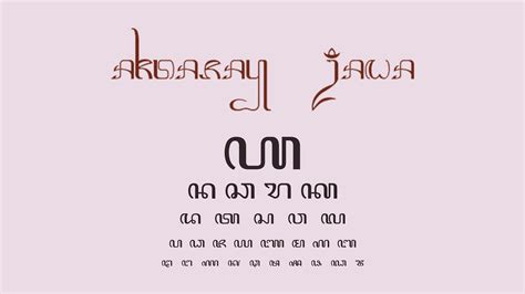 DOWNLOAD Aksara Jawa Fonts - Download Free Fonts