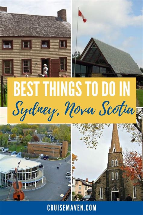 Family activities in Sydney Nova Scotia on a Canada cruise. in 2020 ...