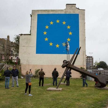 Banksy y su mural sobre el Brexit - Paperblog