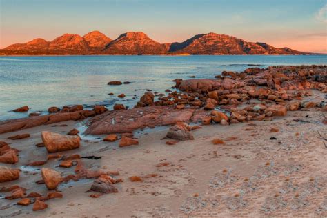 Freycinet National Park - Edge of the Bay Resort, surrounded by;