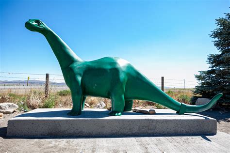 Sinclair Gas Station Dinosaur in Sinclair, Wyoming