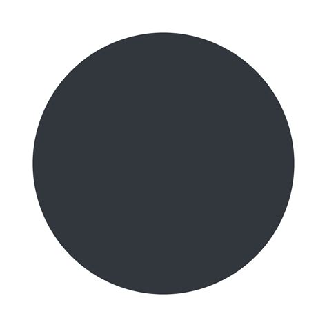 ⚫ Black Circle Emoji - What Emoji 🧐