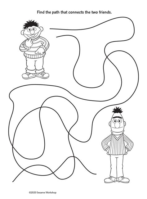 Sesame Street Coloring Pages The Country