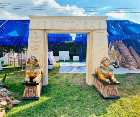 Platinum Prop House Inc. on Instagram: “Our Egyptian Arch & God’s Made A Grand Entrance At ...