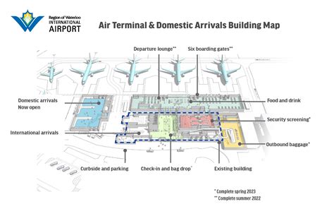 Terminal Map - Region of Waterloo International Airport