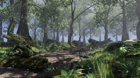 Forest Scene 3D model | CGTrader