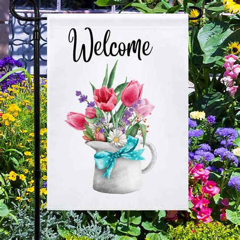 Welcome Spring Flowers JPG and PNG Printable, Spring Printable ...