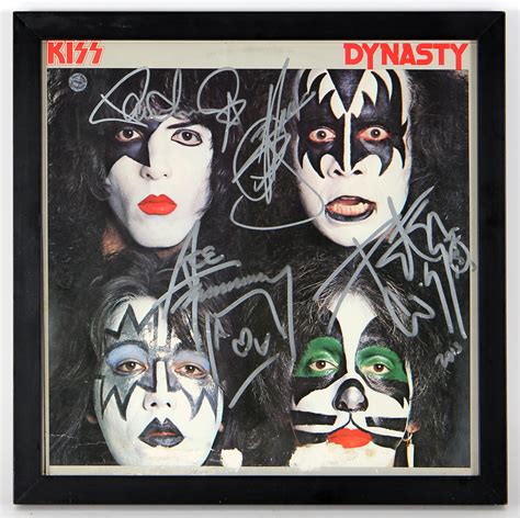 Lot Detail - KISS "Dynasty" Fully Signed Album