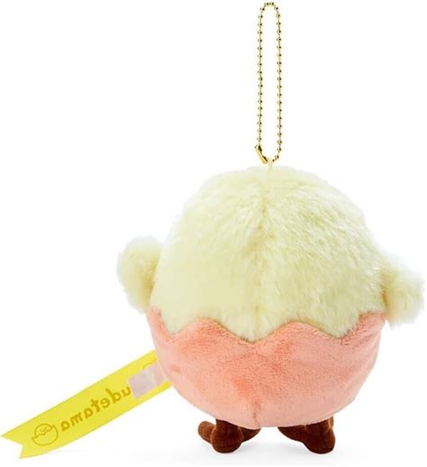 Sanrio Gudetama Mascot Key Holder Shakipiyo Gudetama Land Plush Doll J — ToysOneJapan