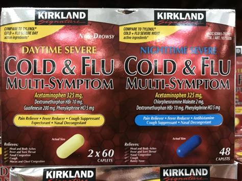 Kirkland Signature Severe Cold & Flu Symptom Reliever - Harvey @ Costco