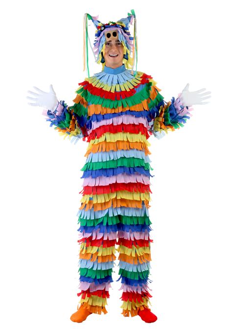 Adult Colorful Piñata Costume | Holiday Costumes