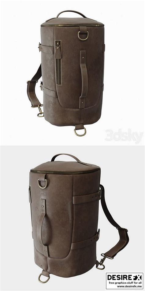 Desire FX 3d models | Vintage Leather Travel Backpack