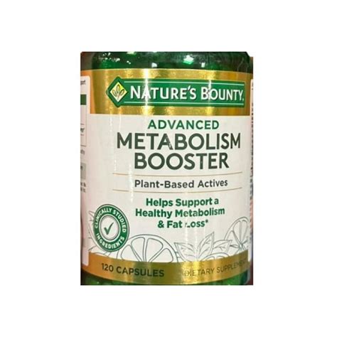 Nature’s Bounty Advanced Metabolism Booster 120 Count - Walmart.com