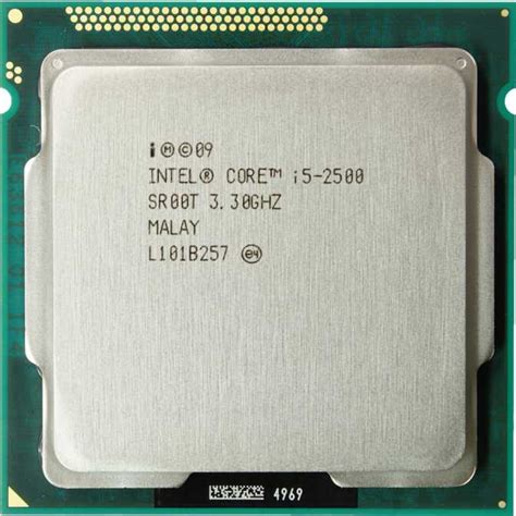 ≫ Intel Core i5-2400 vs Intel Core i5-2500 | CPU comparison