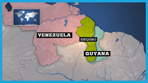 Guyana Venezuela Border Dispute 2024 Map - Codi Melosa