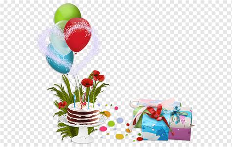 Birthday cake Happy Birthday to You Party, Birthday decorative elements ...